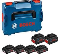 Batterie BOSCH 1600A02A2T À 6 Pièces Dans Les Batteries L-Boxx-4x 18V 4.0AH Et 2X 18V 8.0AH