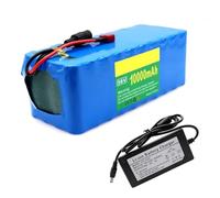 Pack de batteries pour vélo électrique 36 V 10 Ah avec chargeur 42 2 A, lithium-ion 10S4P, BMS intégré pour moteurs 250 W-500 W, compatible vélos électriques et scooters