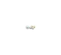 Pack de billes en verre WDK PARTNER 20 billes + 1 calot irisé multicolore
