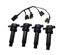 Pack de bobine d'allumage ou connecteur de bougie de faisceau de câblage compatible avec 1. 4 1. 6 modèles de moteur s'adaptent à l'accent i20 I30 I40 IX20 27301-2b010(Total Kit)