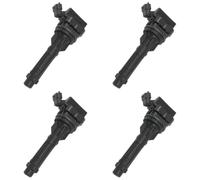 Pack De Bobines d'allumage Bobine d'allumage 90080-19017 9008019017 pour 1999 2000 Compatible avec Toyota pour Corolla ZZE111 1.4L 4ZZFE 2001 2002