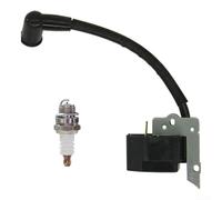 Pack de bobines d'allumage compatible avec les modèles Mac320L, GBV325, GBV345, M320, GB320, fiable Spark améliore l'efficacité du moteur et l'économie de carburant, comprend 1 bobine d'allumage et 1