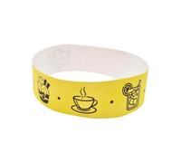 Pack de bracelets d’identification Tyvek® avec design de contrôle d’accès