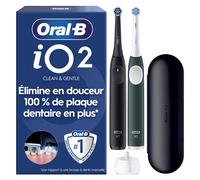 Pack de brosse à dents électrique Oral-B iO 2 Noir et Vert