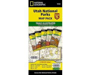 Pack de cartes des parcs nationaux de l'Utah | National Geographic