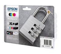 Pack de Cartouche d'encre Epson Cadenas noir XL+ 3 couleurs