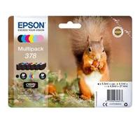 Pack de Cartouche d'encre Epson Ecureuil 378 Noir, Cyan, Magenta, Jaune, Cyan clair et Magenta clair F