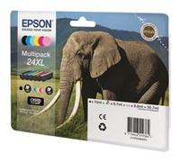 Epson Elephant Multipack 6-colours 24XL Claria Photo HD Ink