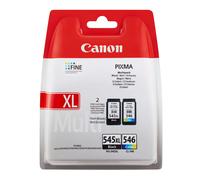 Canon Cartouche d'encre à haut rendement PG-545XL/CL-546XL + Pack économique de papiers photo