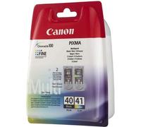 Pack de cartouches d'origine Canon Pg40/Cl41 Bk+C+M+Y - 0615B043 [Ml-16][Pag-355]