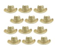 Pack de chapeaux de paille avec ruban drapeau espagnol ou sans ruban pour groupes : adieux, roches, foires, événements patriotiques, capées ou voyages d'été | Accessoire idéal pour groupes et fêtes