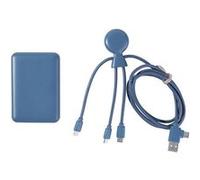 Pack de charge 5000 mAh Xoopar Mr Bio Long 1m Bleu Bleu G