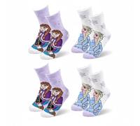 Pack de Chaussettes Antidérapantes Enfant DISNEY FROZEN-LA REINE DES NEIGES (Lot de 4)- 1347X4ABS- 27/30