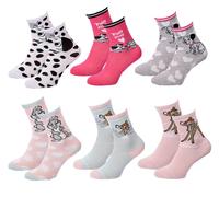 Pack De Chaussettes Enfants Licence Fantaisies-Assortiment Modèles Photos Selon Arrivages- Pack De 6 Paires Girls Disney Classic 0987