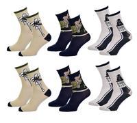 Pack De Chaussettes Enfants Licence Fantaisies-Assortiment Modèles Photos Selon Arrivages- Pack De 6 Paires Boys Stw 2969