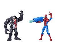 Pack de combat Spider-Man Marvel Vs Venom l' chelle de 6 pouces et lot de 2 figurines Venom Action, jouets pour enfants de 4 ans et plus