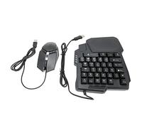 Pack de Combo de Jeux Mobiles 4 en 1, Convertisseur de Souris de Clavier de Jeu, Clavier K13 à Une Main, Souris, Support de Téléphone, Charge Rapide