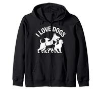 Pack de compagnons canins I Love Dogs Sweat à Capuche