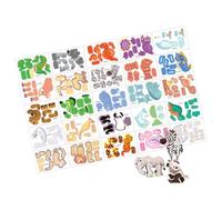 Pack de Construction de Puzzle - Jouet de Construction en Papier 3D, Ensemble de Vingt-Cinq pièces de Casse-tête, pièces de modèle Pliantes interactives, Jeu d'apprentissage, Aide au Jeu pour