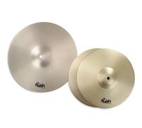 Pack de Cymbales Batterie 2x 13'' Hi-Hat et 16'' Crash Ride Charleston Set