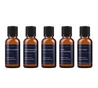 Pack de démarrage d'huiles essentielles - Woodland Oils - 5 x 50ml - 100% Pure