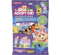 Pack de démarrage - PANINI - Adopt Me! Roblox - Album + 2 pochettes - 1 carte édition limitée - 10 stickers