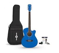 Pack de démarrage pour guitare électro-acoustique par Gear4music, Bleu