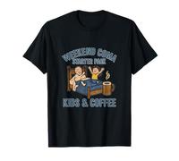 Pack de démarrage Weekend Coma pour enfants et café, Dad Life T-Shirt
