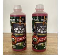 Pack de deux liquides pour pièges à guêpes