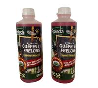 Pack de deux liquides pour pièges à guêpes