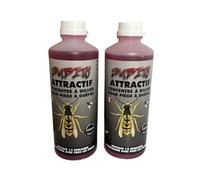 Pack de deux liquides pour pièges à guêpes SUBITO 500 ml
