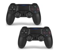 Pack de deux manettes de jeu sans fil avec double vibration compatibles avec PlayStation 4 manette ACCESSOIRES FABRICATION MAISON