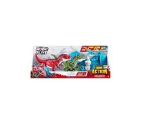 Pack de Dinos - Dino Action Mega Dinos 3 Pack - T-Rex, Vélociraptor et Ptérodactyle interactifs et rugissants