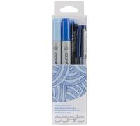 Pack De Doodle Copic - Bleu
