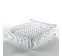 Pack de dos fundas de cojín de algodón orgánico color blanco. Acabado en doble pespunte.