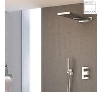 Pack de douche classique QUADRI cascade - CRISTINA ONDYNA - XQD38451
