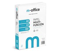 Pack de feuilles A3 80 g, pack de 100 feuilles, papier multifonction pour imprimante jet d'encre et laser, feuilles A3 297 x 420 mm, idéales pour le bureau et la maison · m-office (100 feuilles)