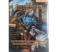 Pack de feuilles de personnages Pathfinder Advanced Player’s Guide (P2)
