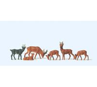 Pack De Figurines De Chevreuils Et De Chamois HO NEUF