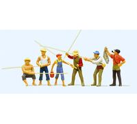 Pack De Figurines De Pêcheurs HO NEUF 10077