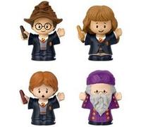 Pack de figurines Harry Potter 4 mini figurines Fisher-Price Little People Collector École des Sorciers 6 cm G