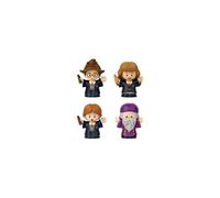 Pack de figurines Harry Potter 4 mini figurines Fisher-Price Little People Collector Ecole des Sorciers 6 cm