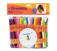 Pack de fils coton Monobrin - DMC - Bracelet brésilien - 150 pcs - Rose - Enfant - Multicolore