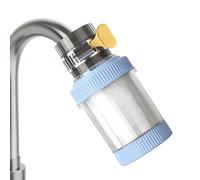 Pack de filtres pour robinet - Ensemble triple pièce, système de cartouche à six couches, filtration au charbon actif | Le purificateur de robinet avancé améliore les niveaux de pH de l'équilibre de l