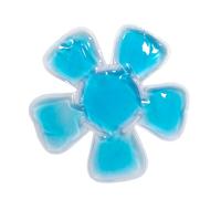 Pack de gel segmenté flexible pour le confort après l ' activité, accessoire de refroidissement extérieur chaud et froid réutilisable avec coque en PVC, compresse de gel réutilisable, de coussin