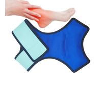 Pack de glace à pied de la cheville, enveloppe de glace à la cheville | Prive de gel de support de la cheville à compression chaude et froide - Packs de pieds de glace confortables pour le sport, l'at