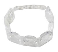 Pack de glace à refroidissement rapide pour le cou, anneau de cou flexible et frais pour temps chaud - Blanc, enveloppe rafraîchissante