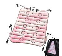 Pack de Glace de Sac à Dos Réutilisable, Coussin Froid en Gel Réglable avec Sangle de Fixation, Coussin Refroidissant Durable contre Coup de Chaleur pour Siège Auto Bureau Voyage Camping