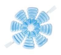 Pack de glace de tête - Tampon de refroidissement du casque | Migraine Gel Ice Pack | Wrap | Insert de refroidissement extérieur | INSERT TANDEM