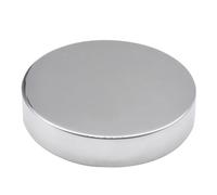 Pack de Glace Portable en Acier Inoxydable de 4 x 1 Pouce, Packs Glace réutilisables et durables pour boîte à Lunch Ronde pour Le Camping, la pêche, Les Pique-niques et Les Voyages, Packs pour boî